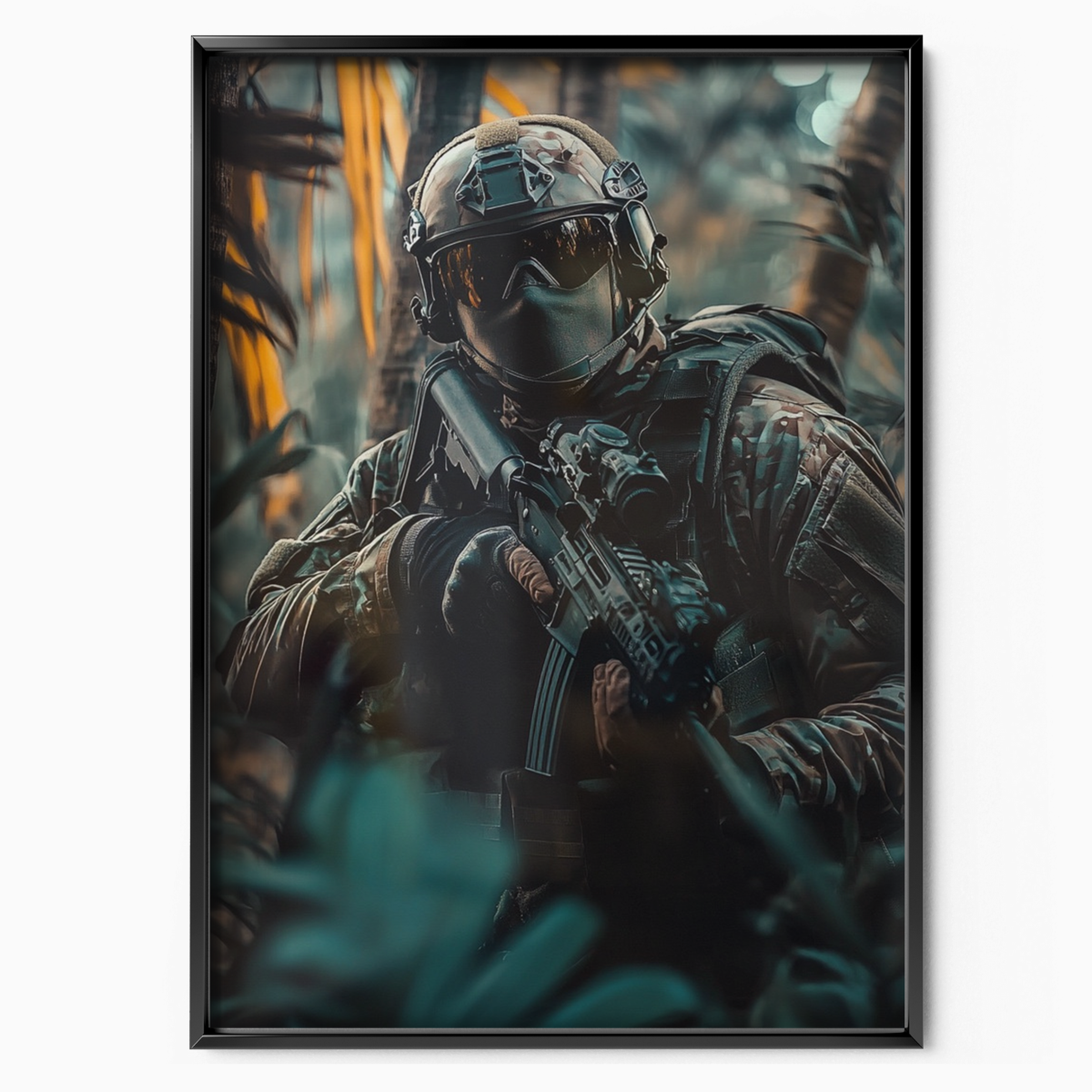Call Of Duty – Stealth Soldier In Jungle