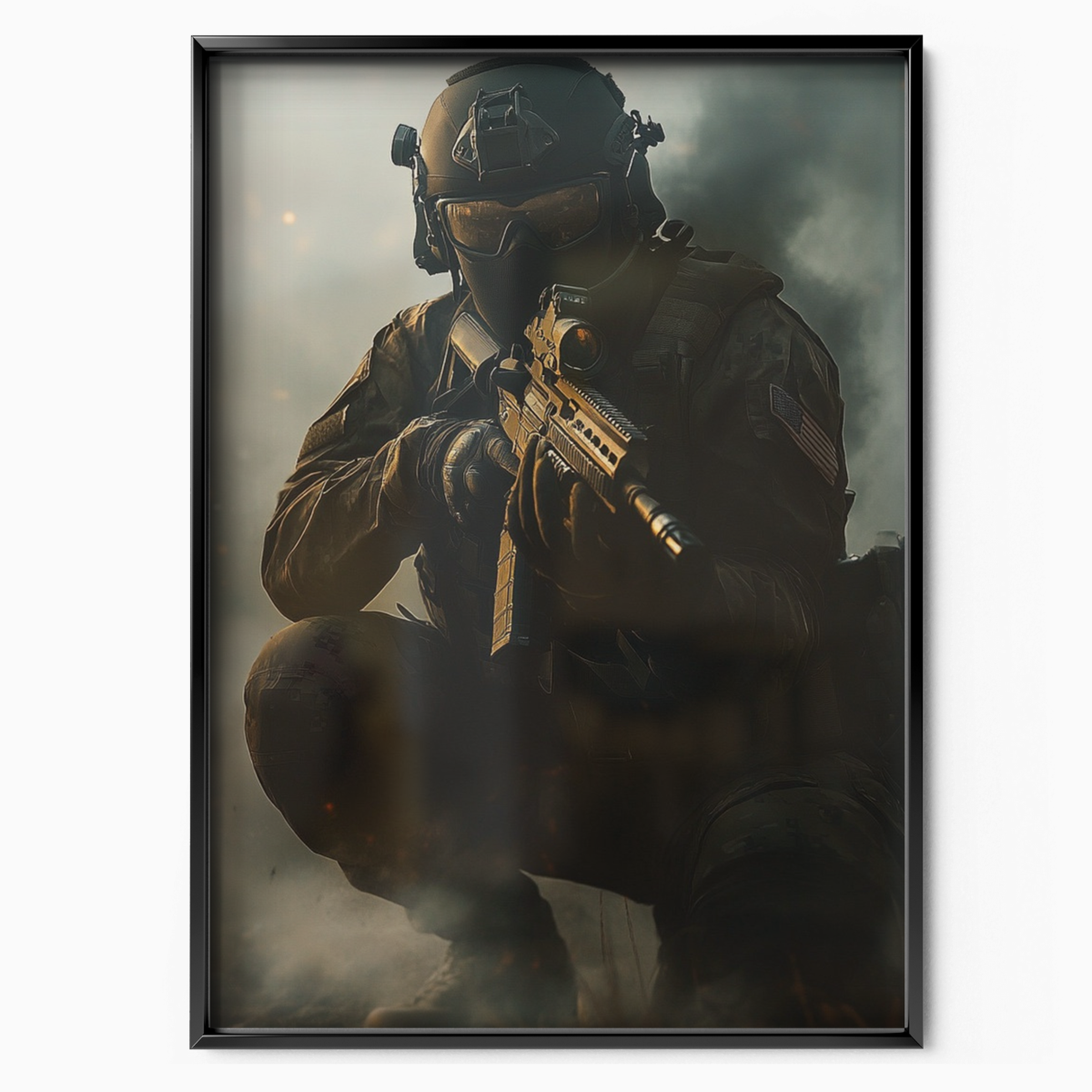 Call Of Duty – Us Soldier In Action