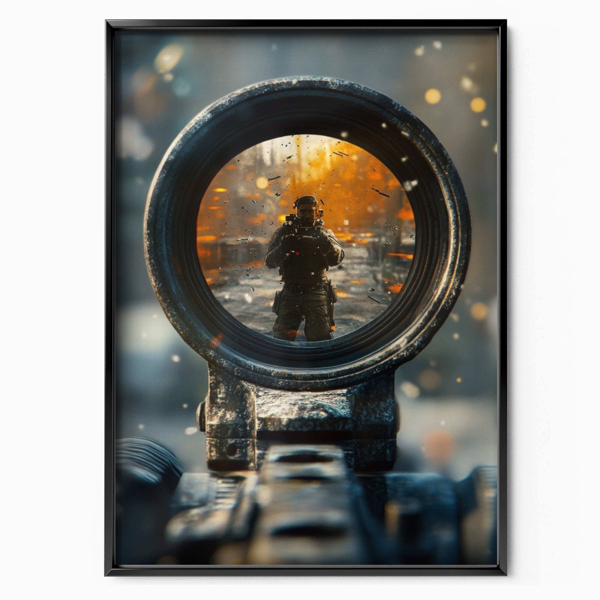 Call Of Duty – Sniper Target Through Scope