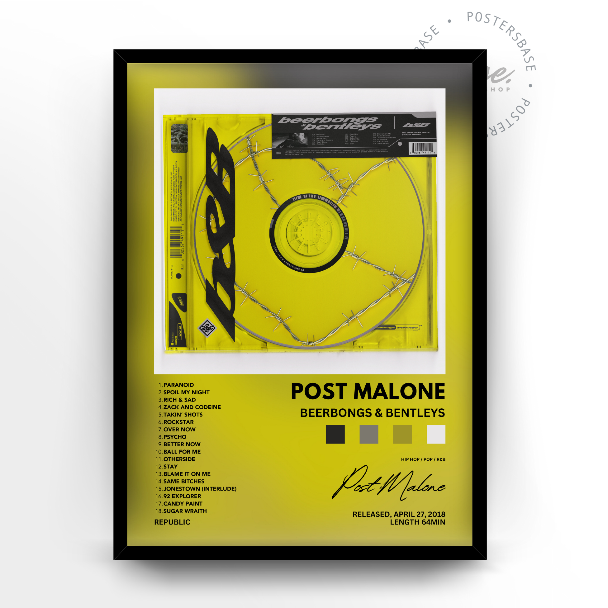 Post Malone 'Beerbongs & Bentleys'