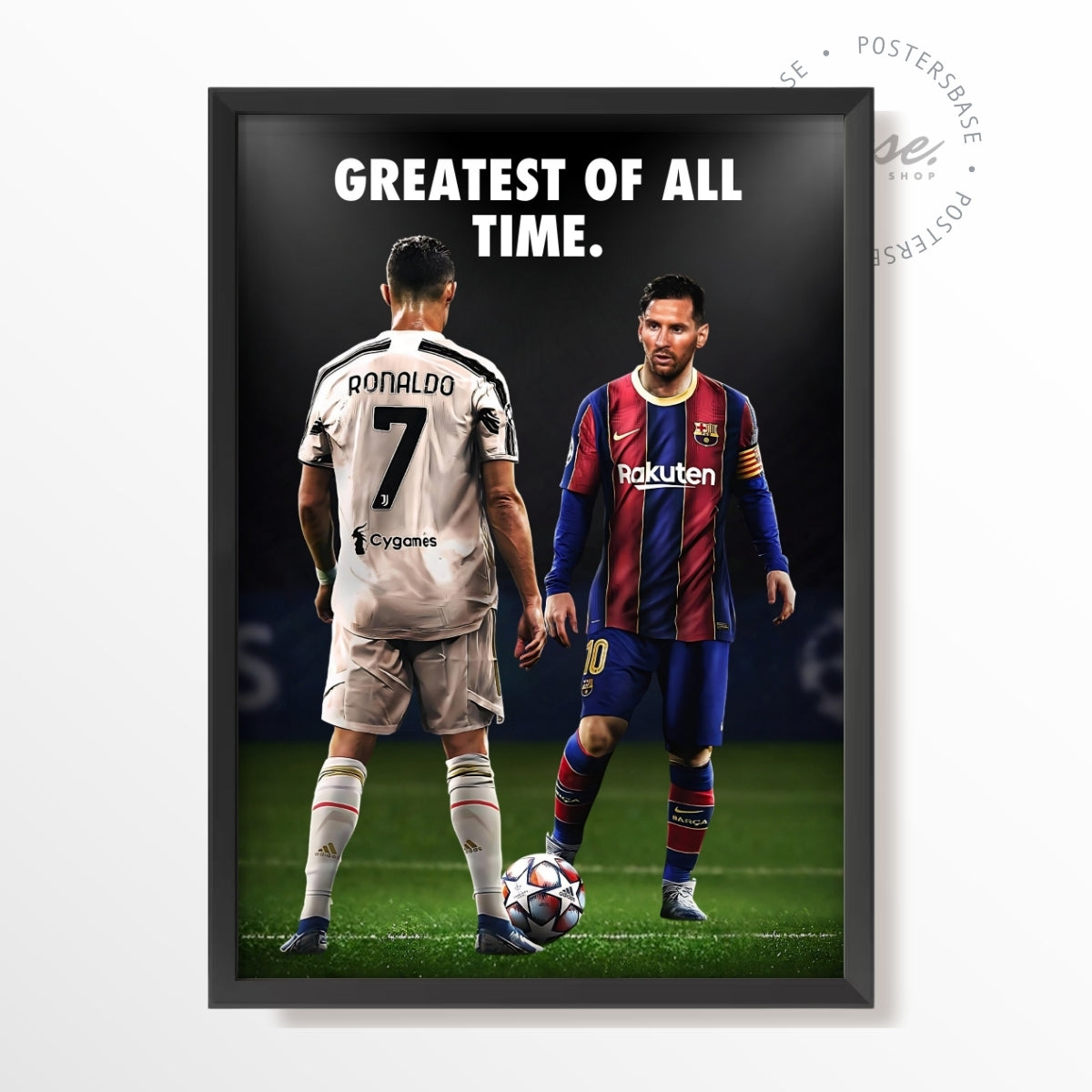 Messi x Ronaldo 'GOATS'