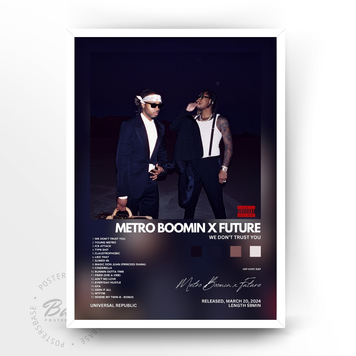 Metro Boomin x Future 'We Don't Trust You'