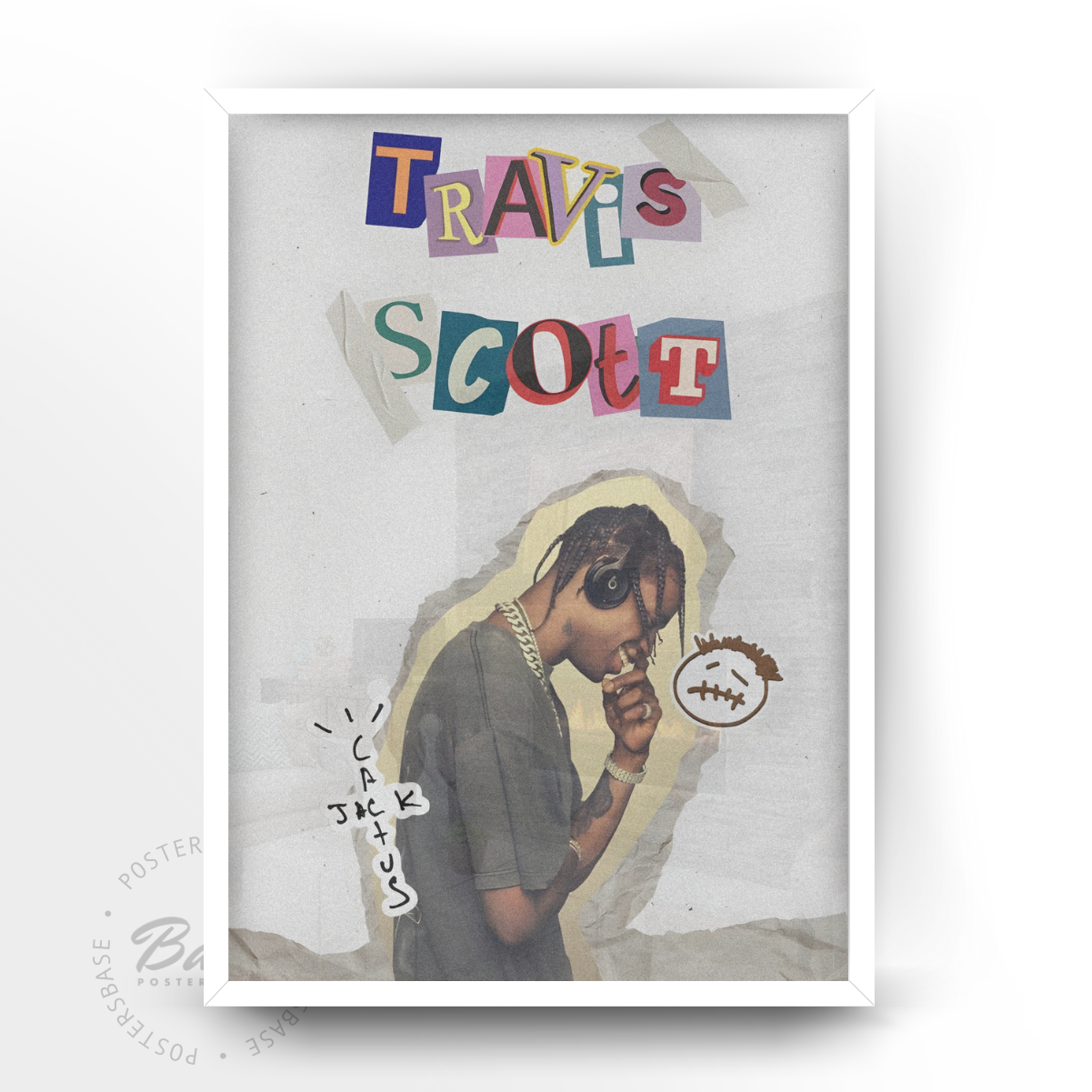 Travis Scott Collage Mood