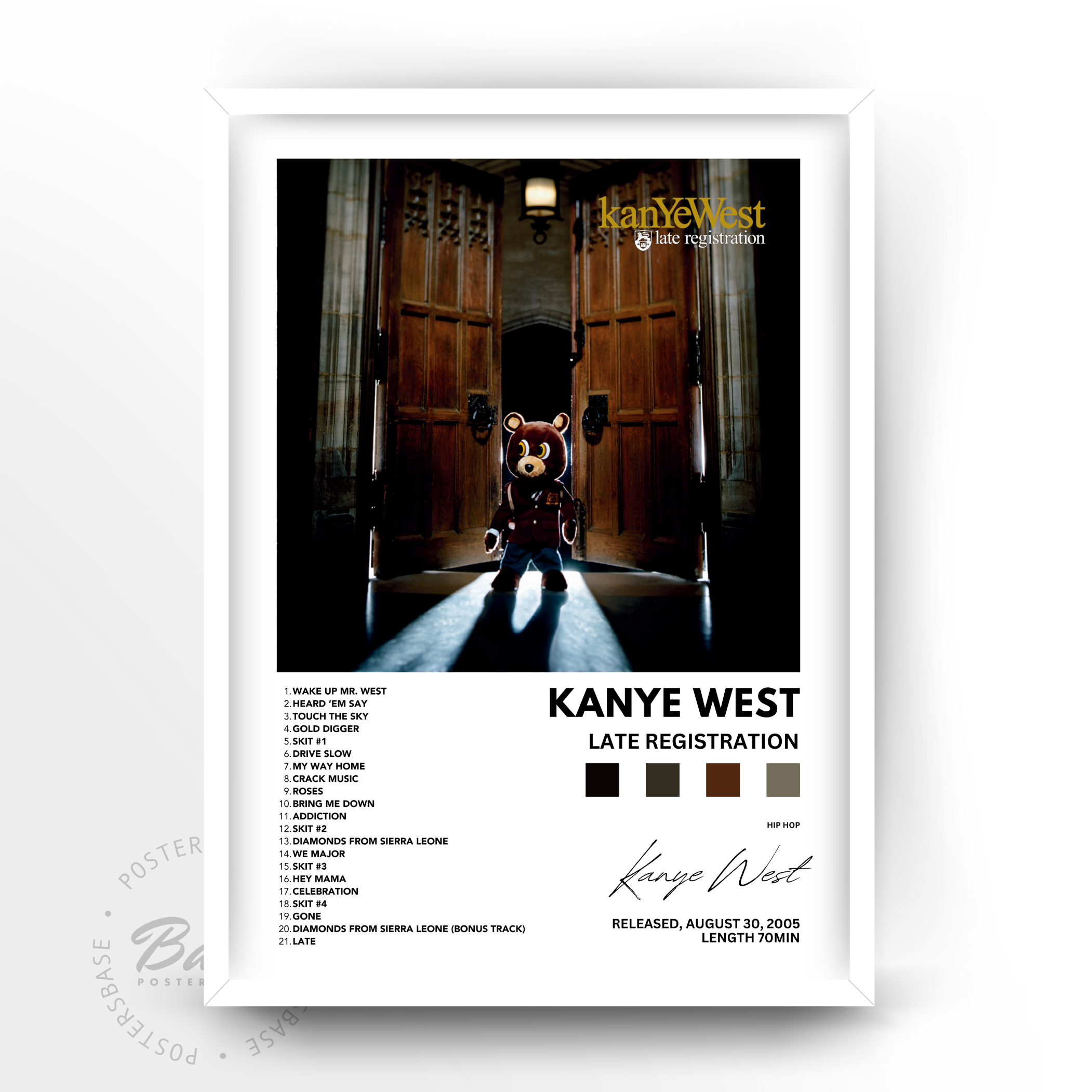 Kanye West 'Late Registration White'