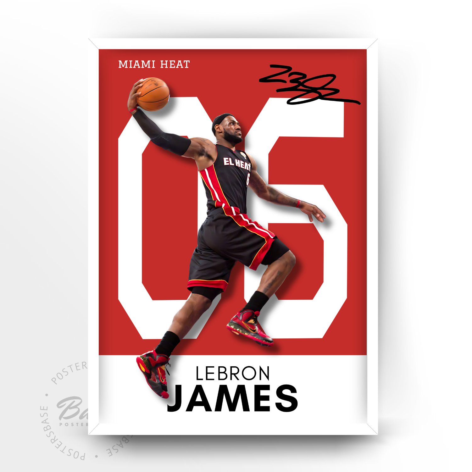 Lebron James x Miami Heat