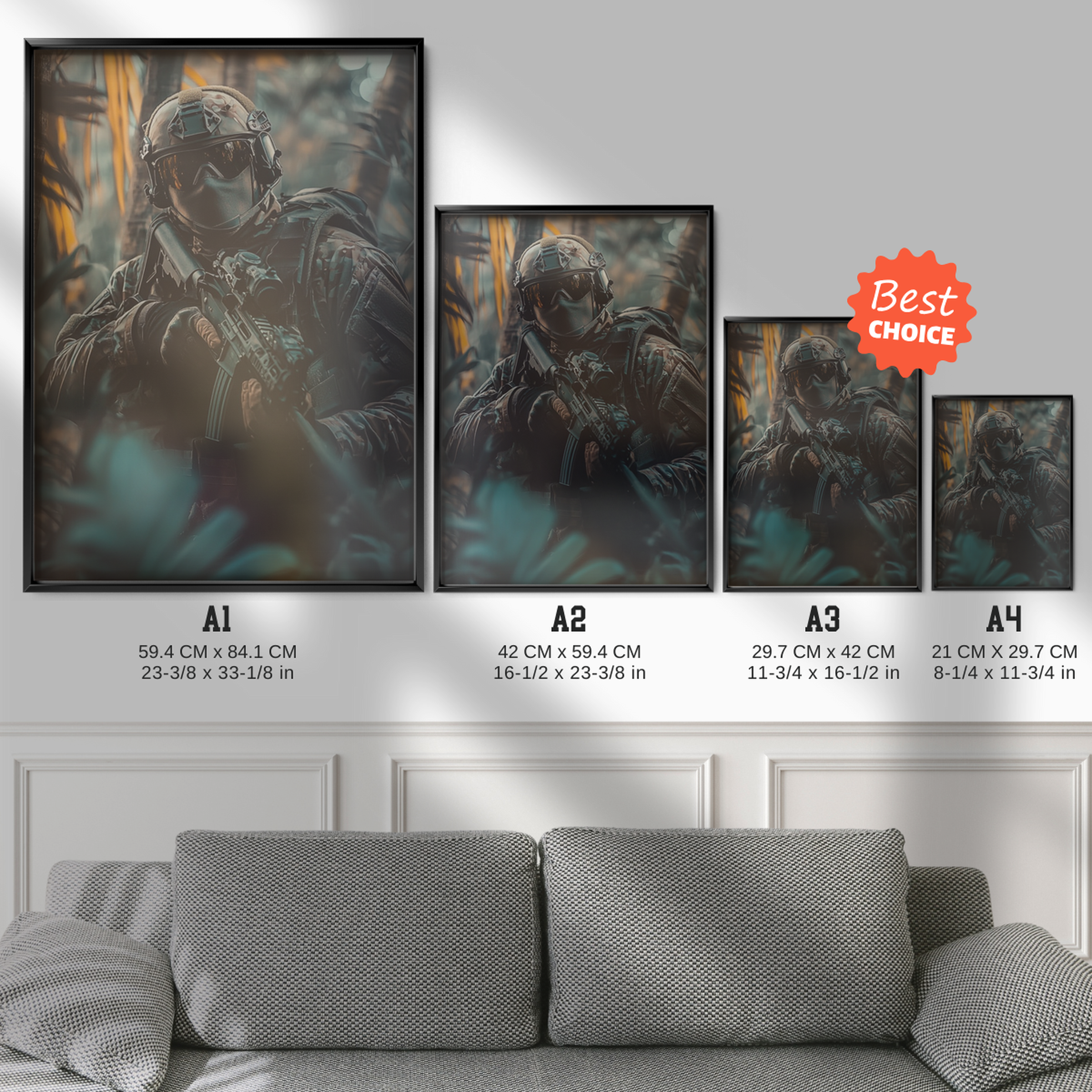 Call Of Duty – Stealth Soldier In Jungle