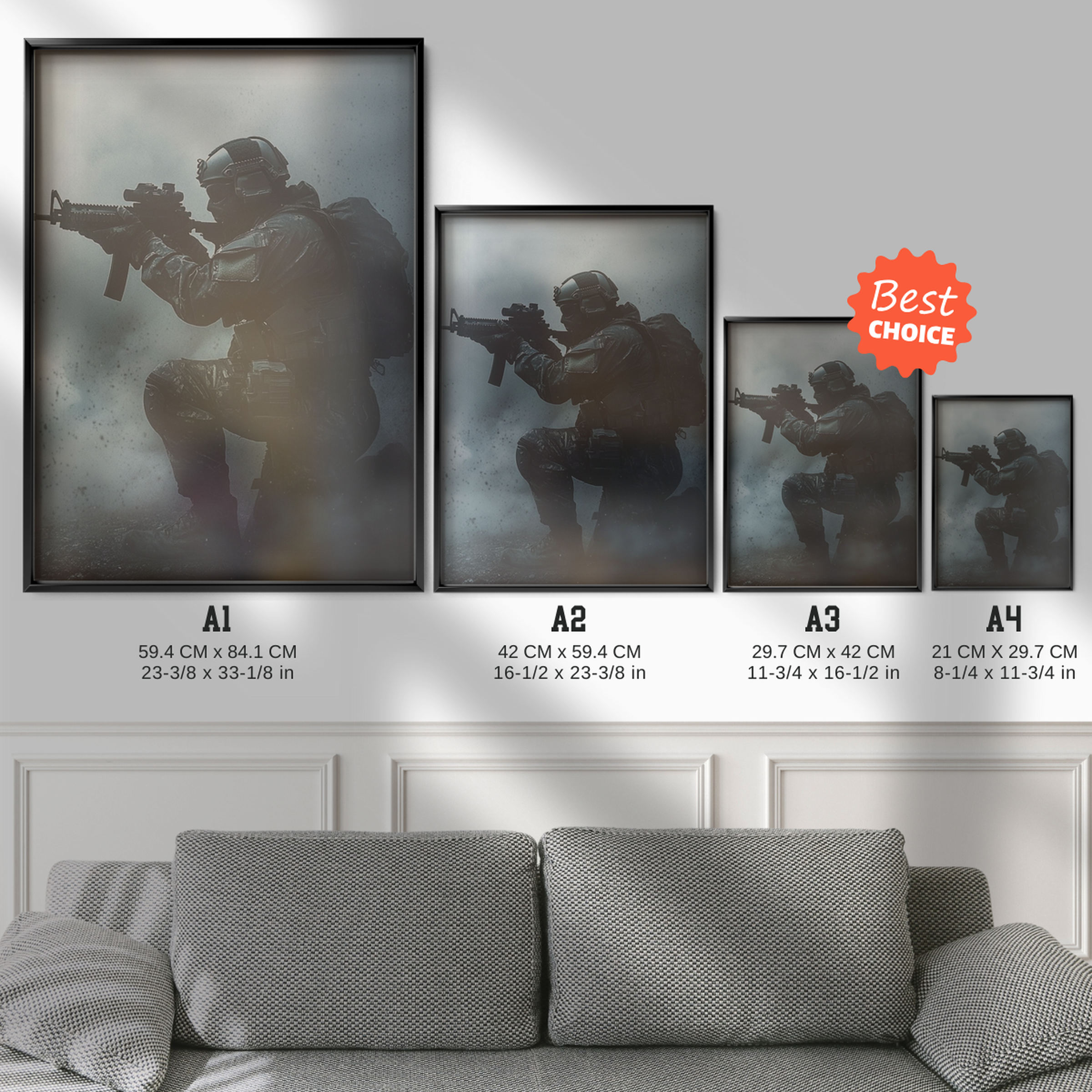 Call Of Duty – Soldier In The Smoke