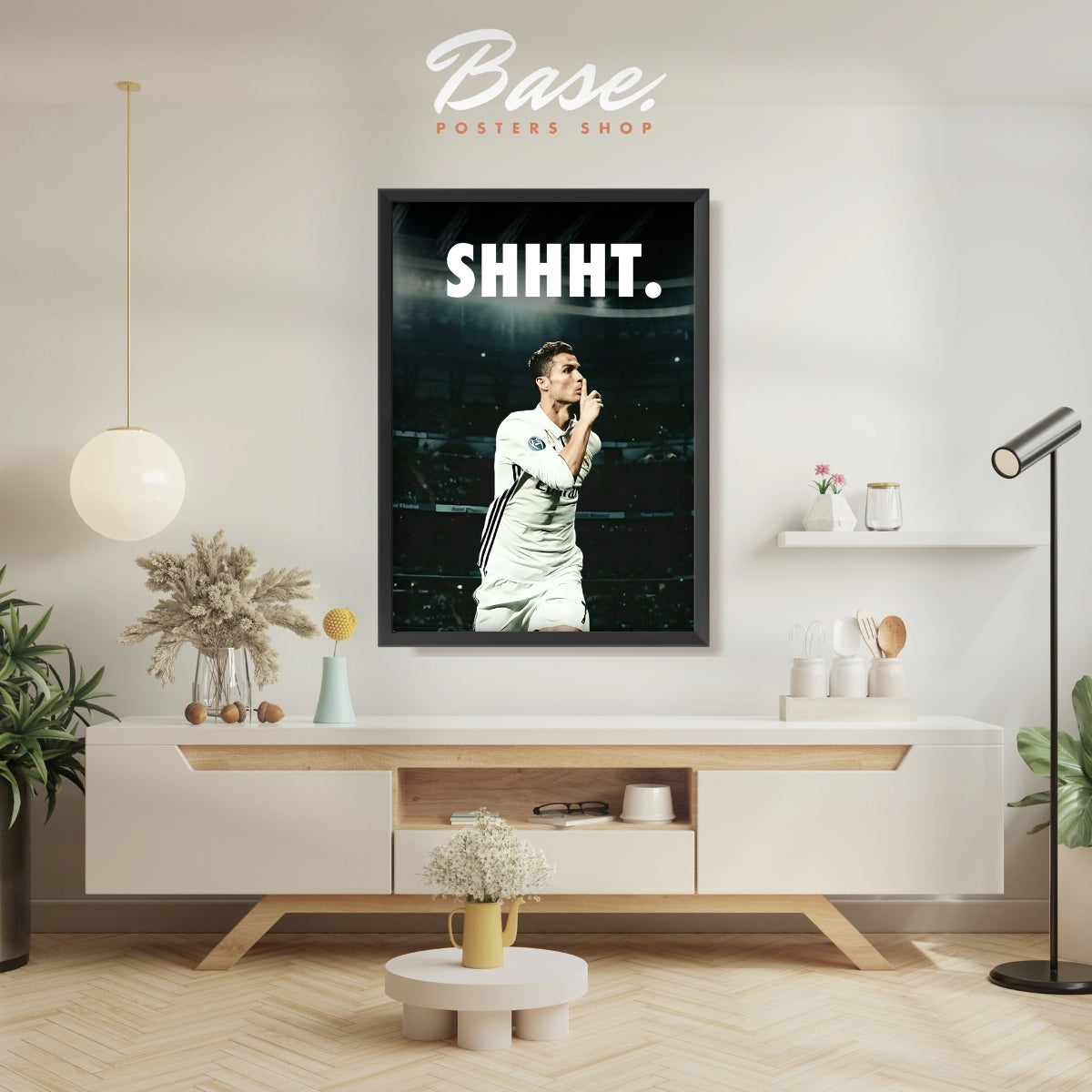 Cristiano Ronaldo 'Shhh.'