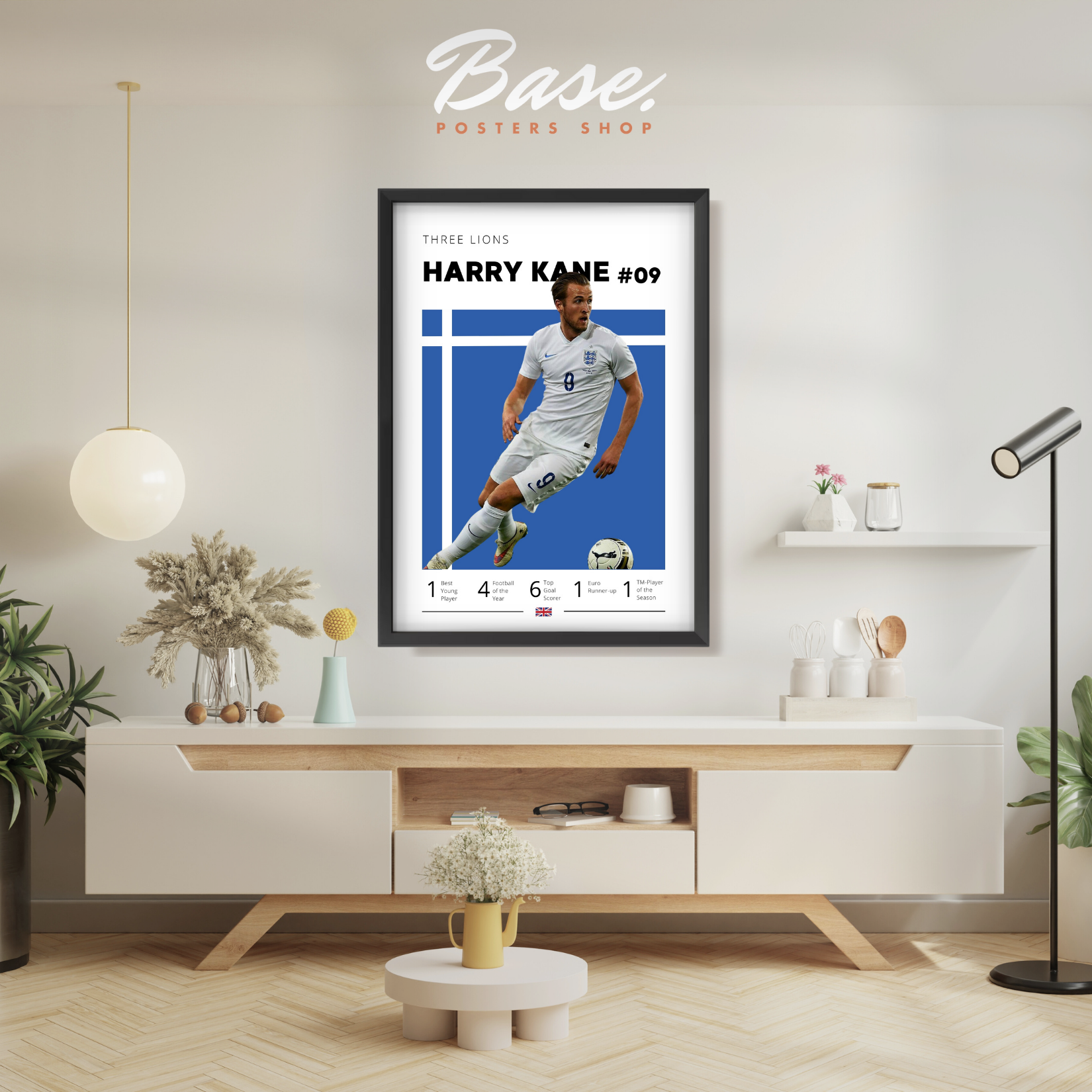 Harry Kane Three Lions