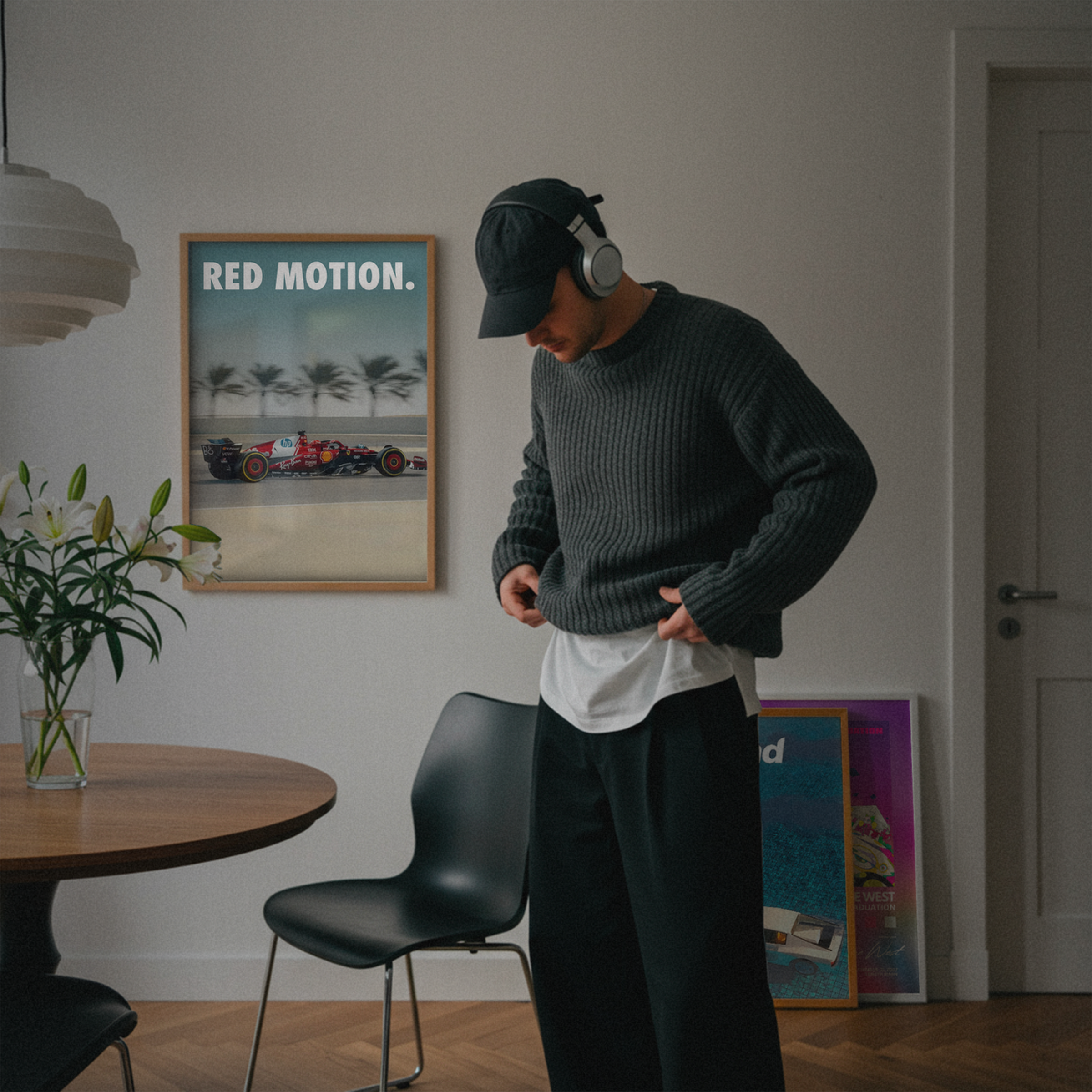 Charles Leclerc 'red Motion'