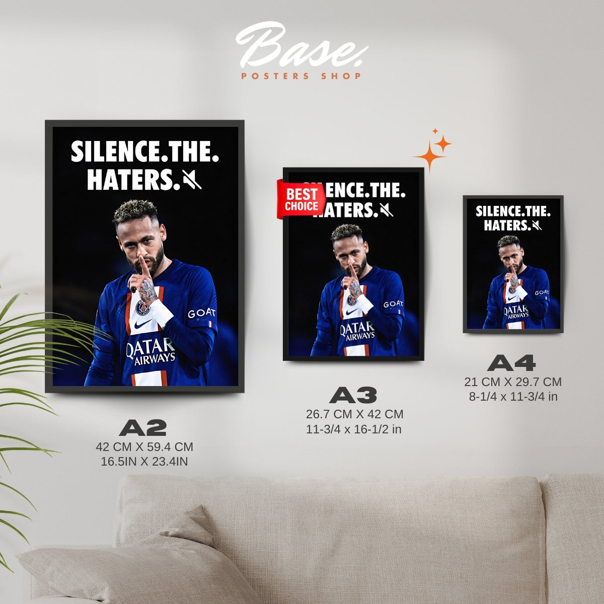 Neymar 'Silence the Haters'