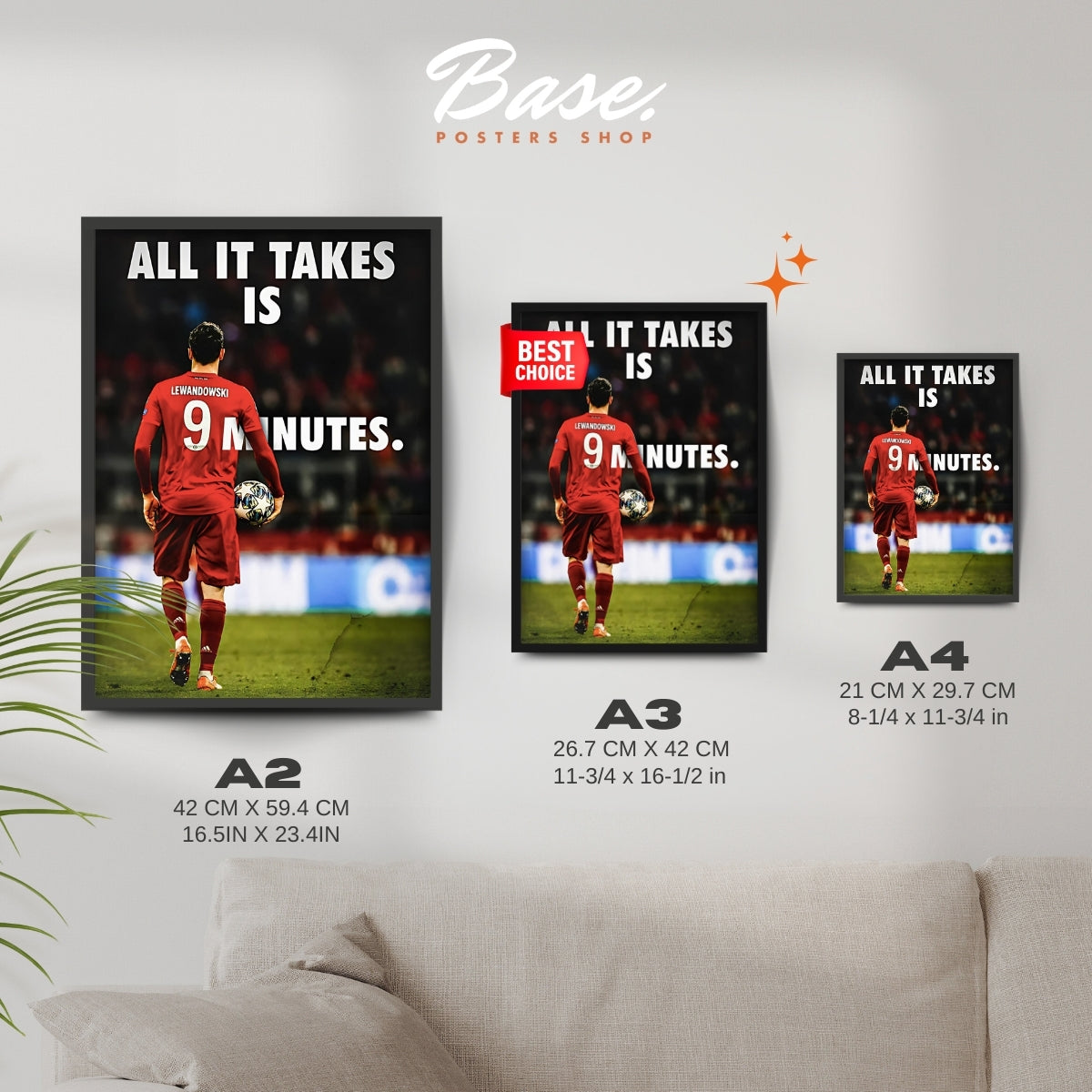 Lewandowski '9 minutes'