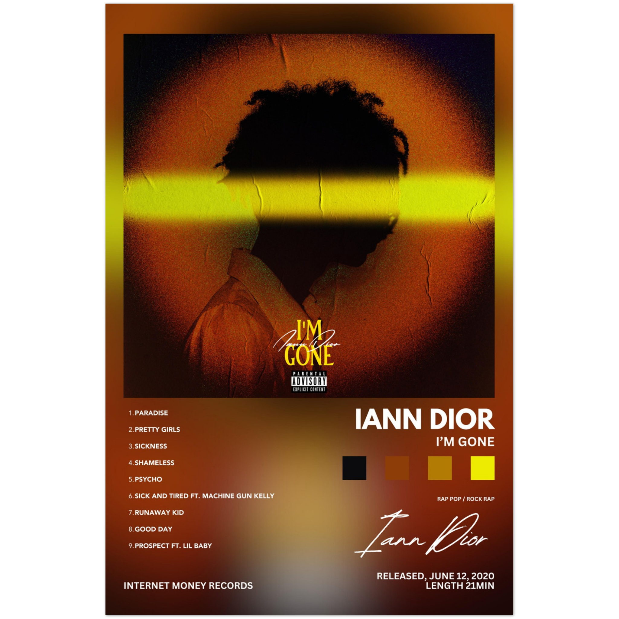 Iann Dior 'I'm Gone' Album