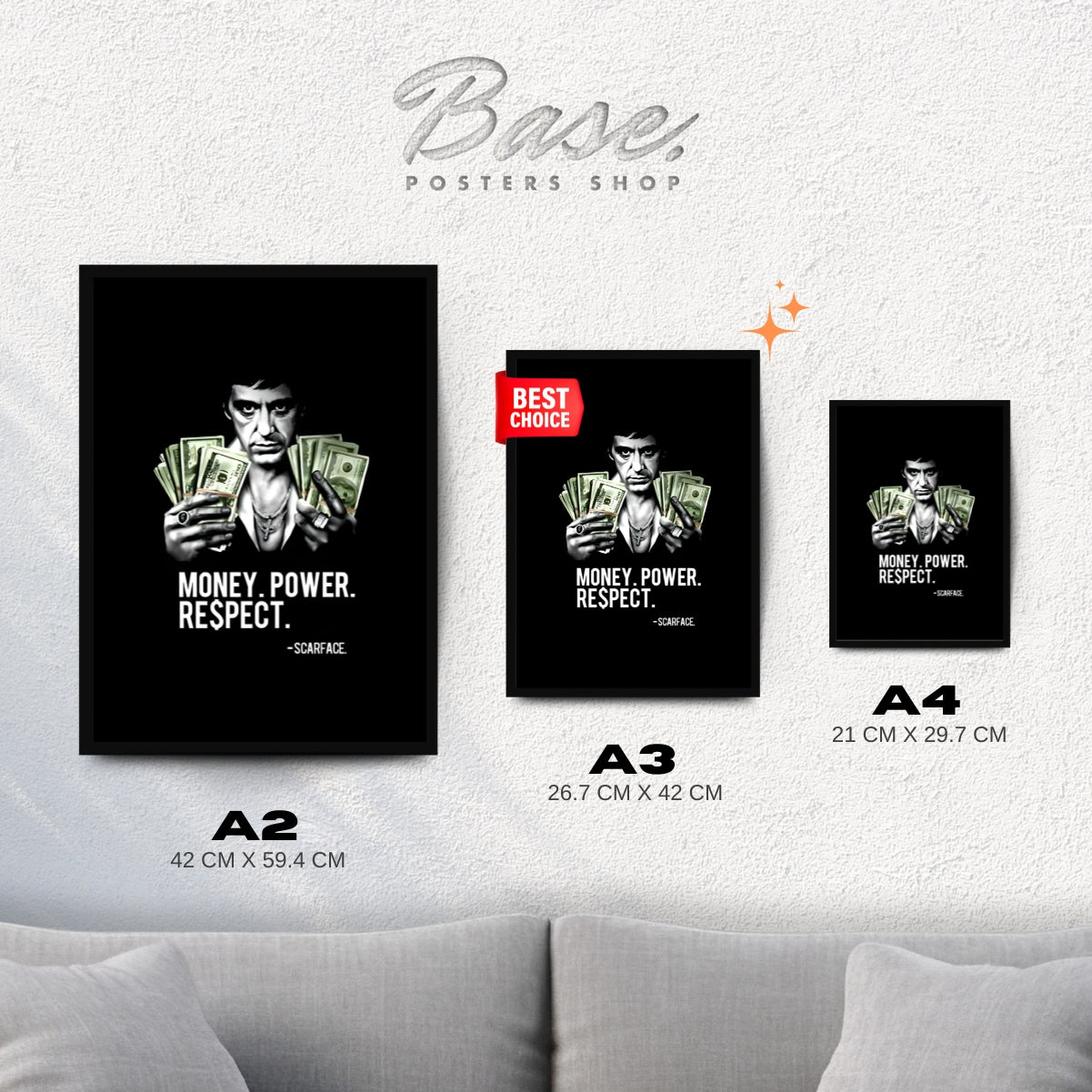 Scarface 'Money Power Respect'