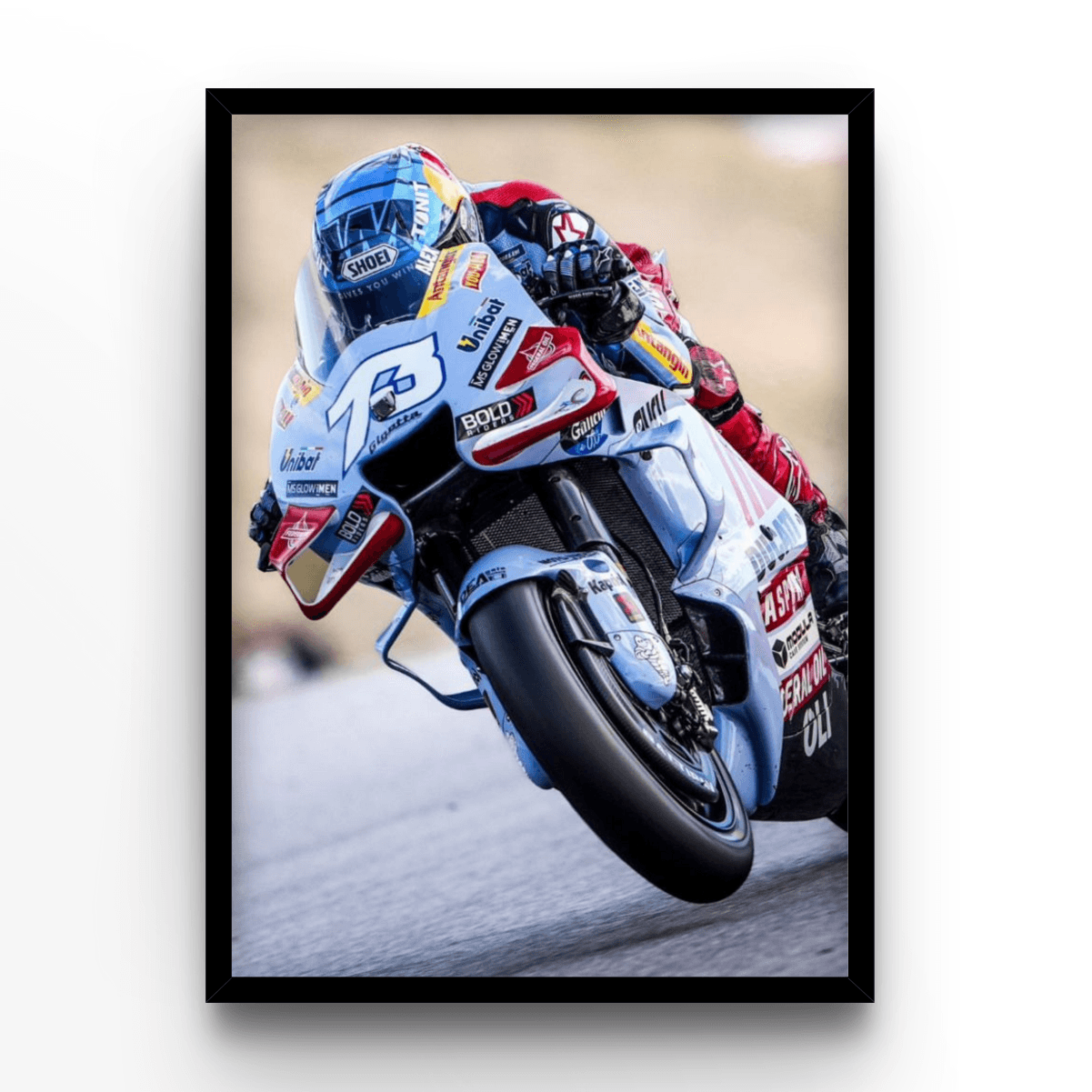 Alex Marquez 2 - A4, A3, A2 Posters Base - Poster Print Shop / Art Prints / PostersBase