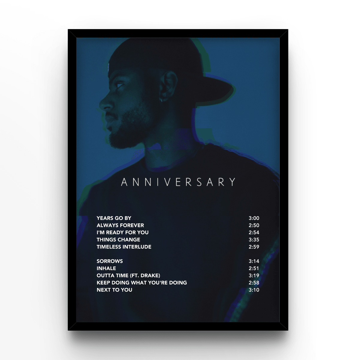 Bryson Tiller - A4, A3, A2 Posters Base - Poster Print Shop / Art Prints / PostersBase