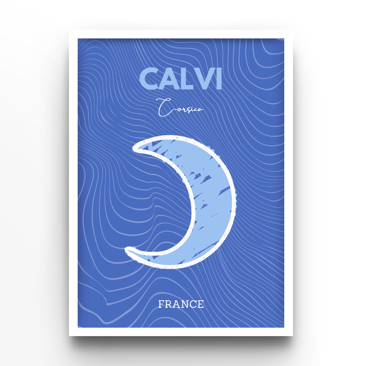 Calvi - A4, A3, A2 Posters Base - Poster Print Shop / Art Prints / PostersBase