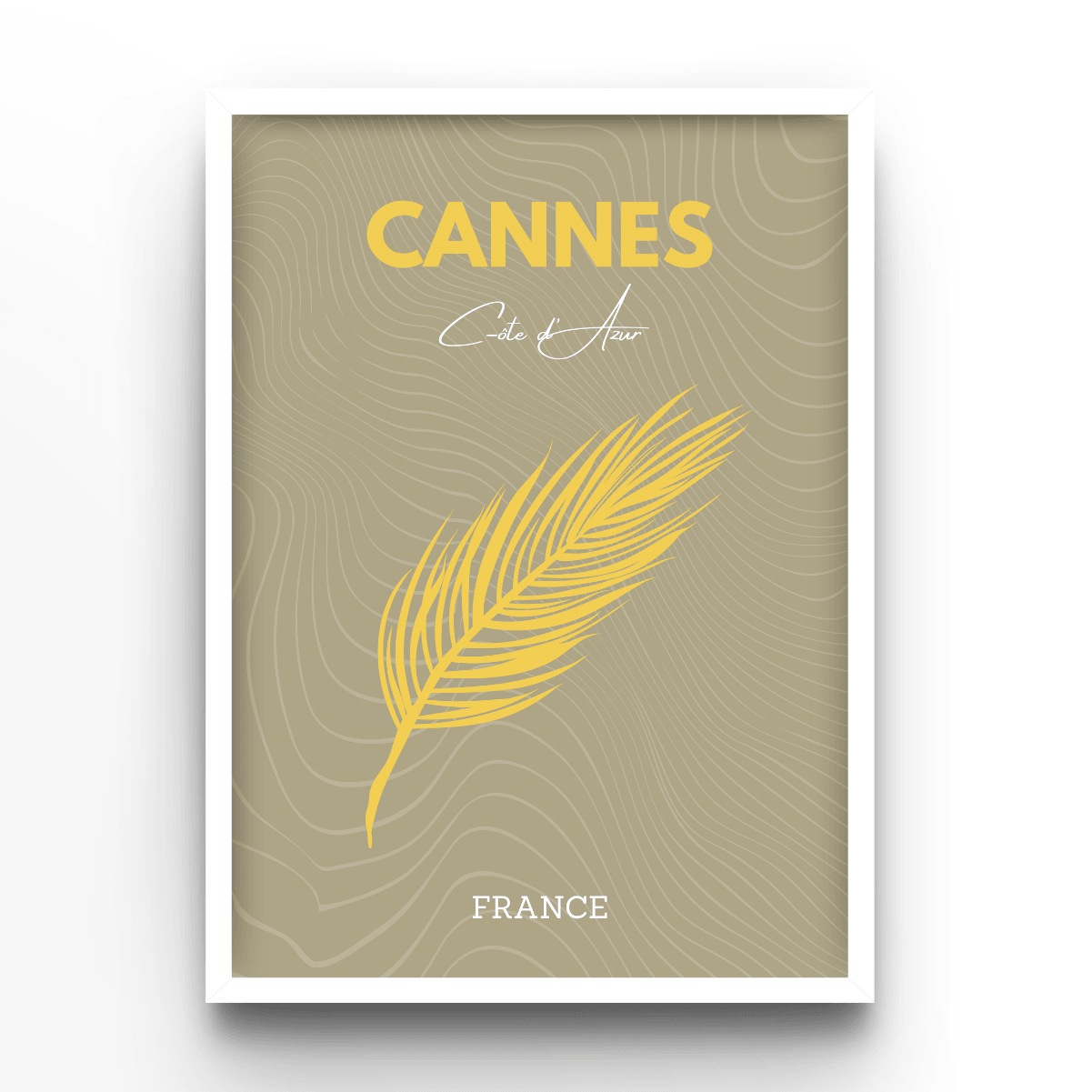 Cannes - A4, A3, A2 Posters Base - Poster Print Shop / Art Prints / PostersBase