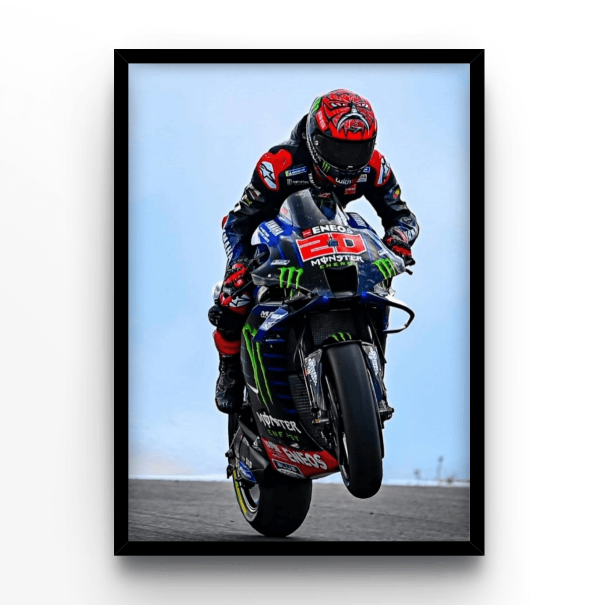 Fabio Quartararo 3 - A4, A3, A2 Posters Base - Poster Print Shop / Art Prints / PostersBase