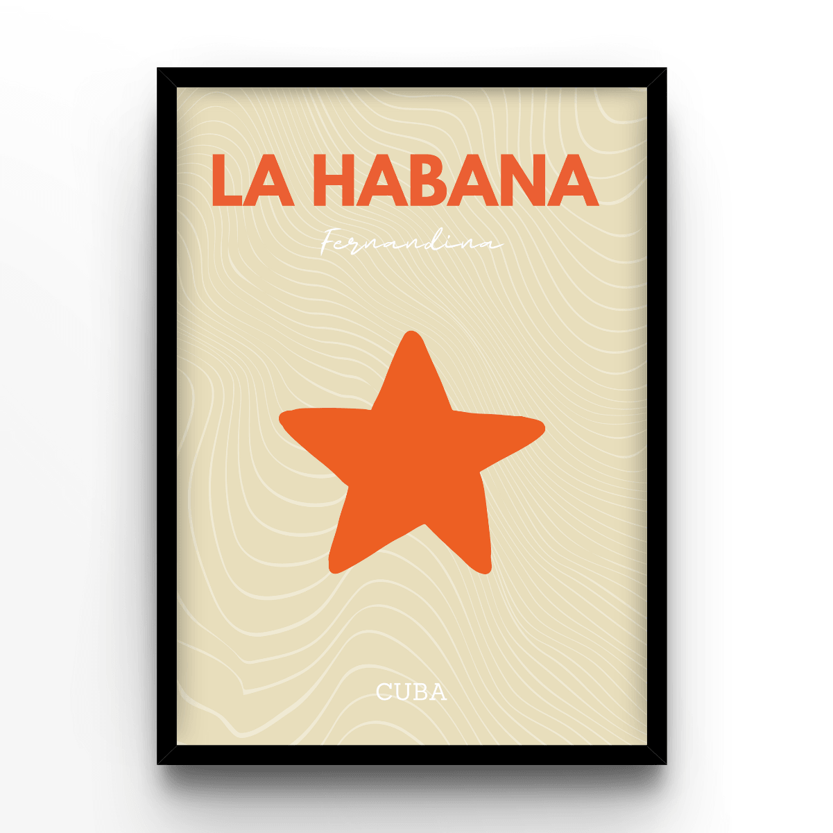 La Habana - A4, A3, A2 Posters Base - Poster Print Shop / Art Prints / PostersBase