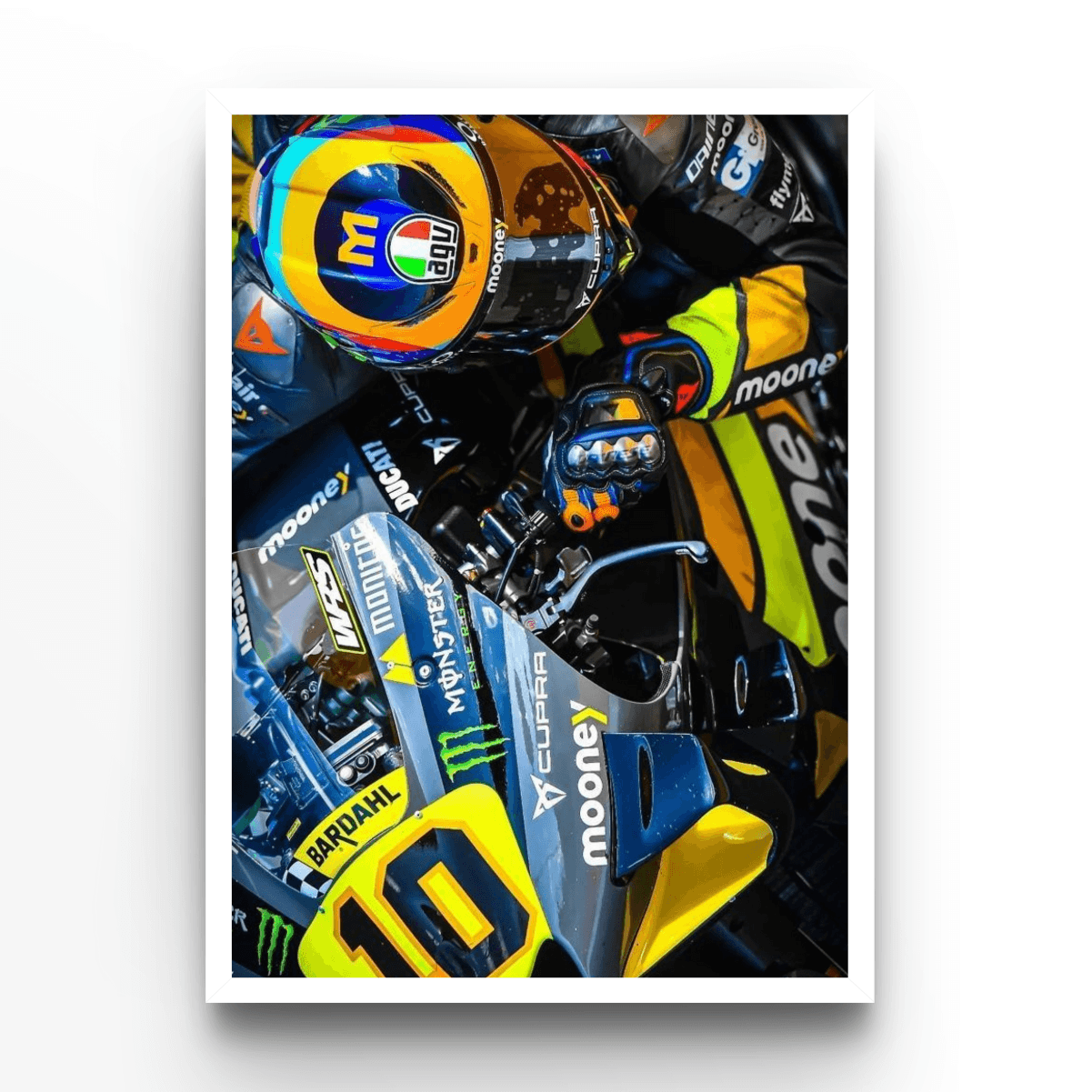 Luca Marini 2 - A4, A3, A2 Posters Base - Poster Print Shop / Art Prints / PostersBase