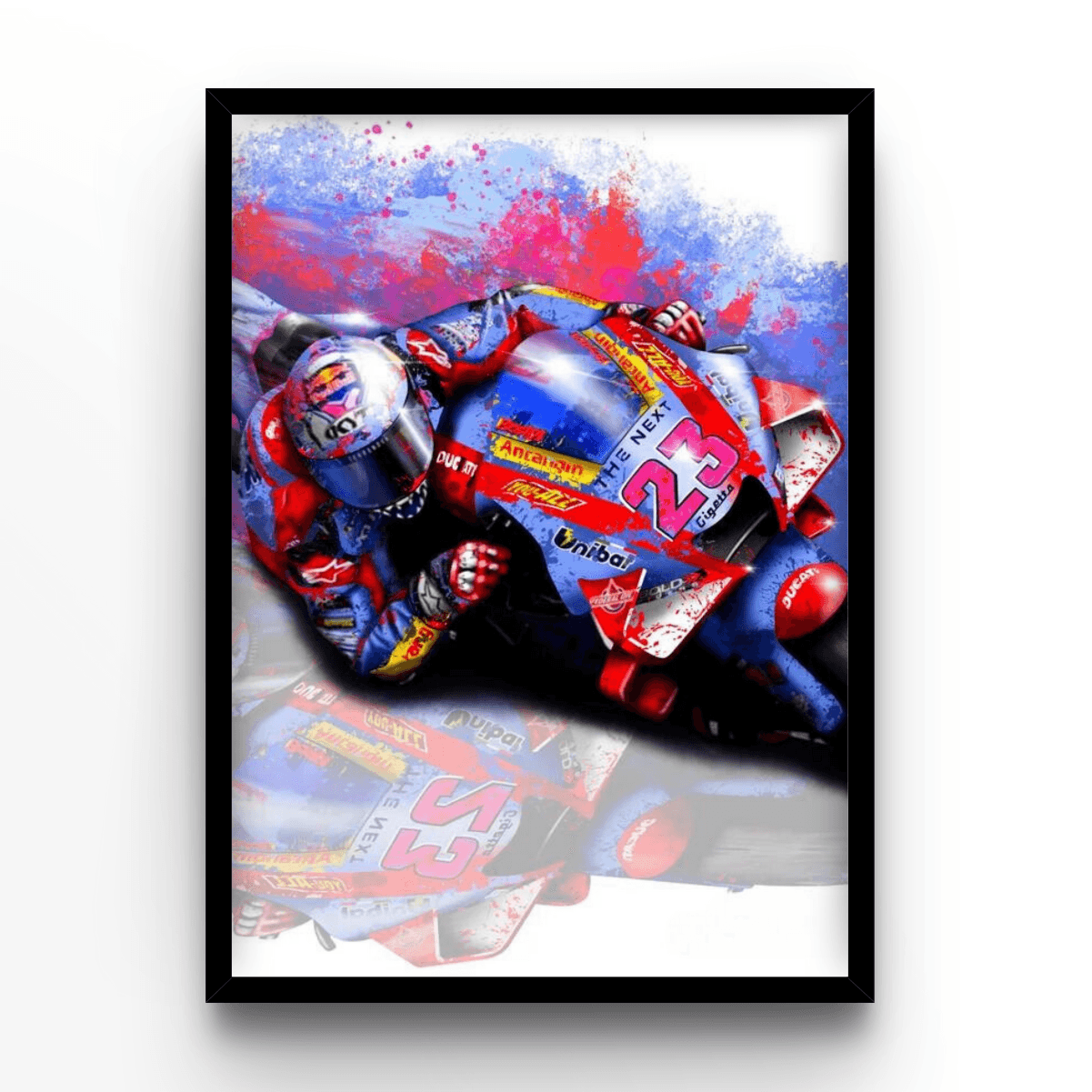 Paint Bastianini - A4, A3, A2 Posters Base - Poster Print Shop / Art Prints / PostersBase