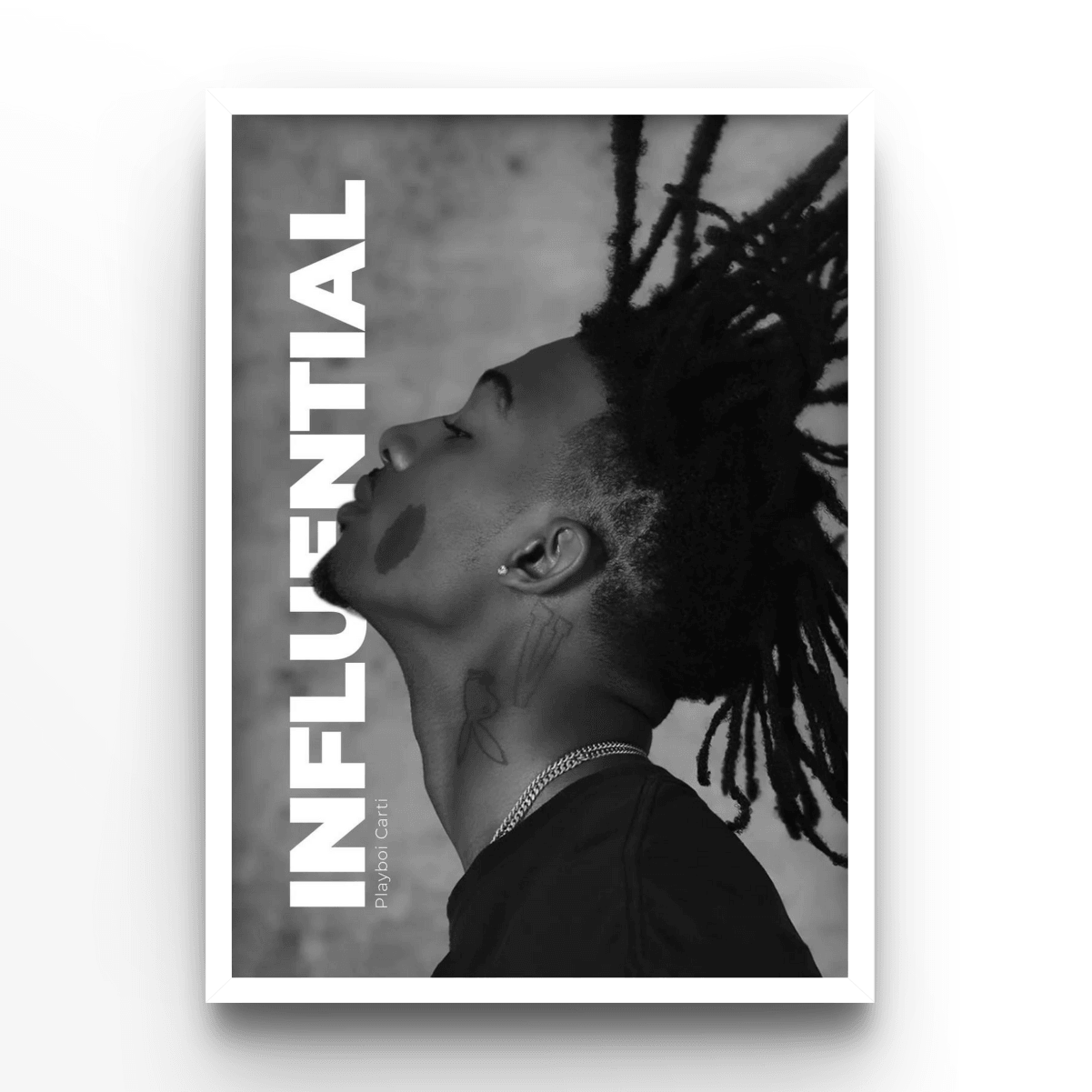 Playboi Carti Influential - A4, A3, A2 Posters Base - Poster Print Shop / Art Prints / PostersBase