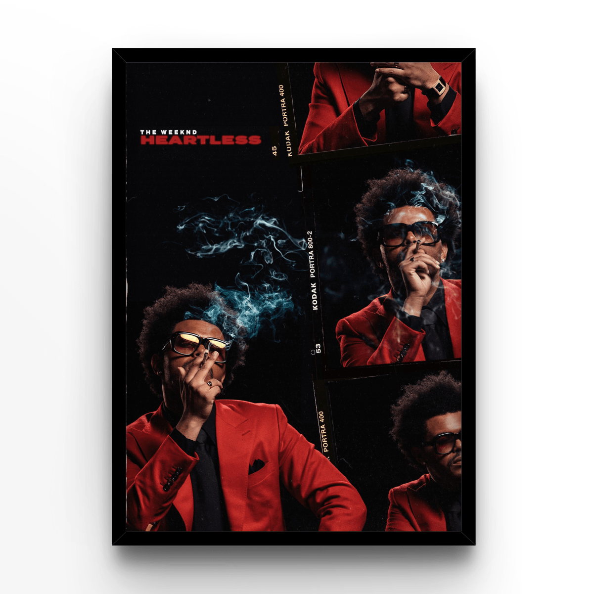 The Weeknd Heartless - A4, A3, A2 Posters Base - Poster Print Shop / Art Prints / PostersBase