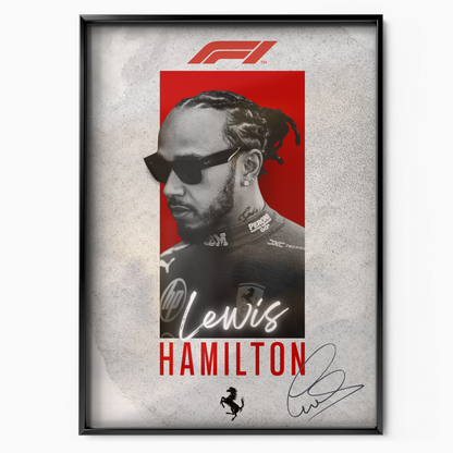 Lewis Hamilton X Ferrari Original 2025