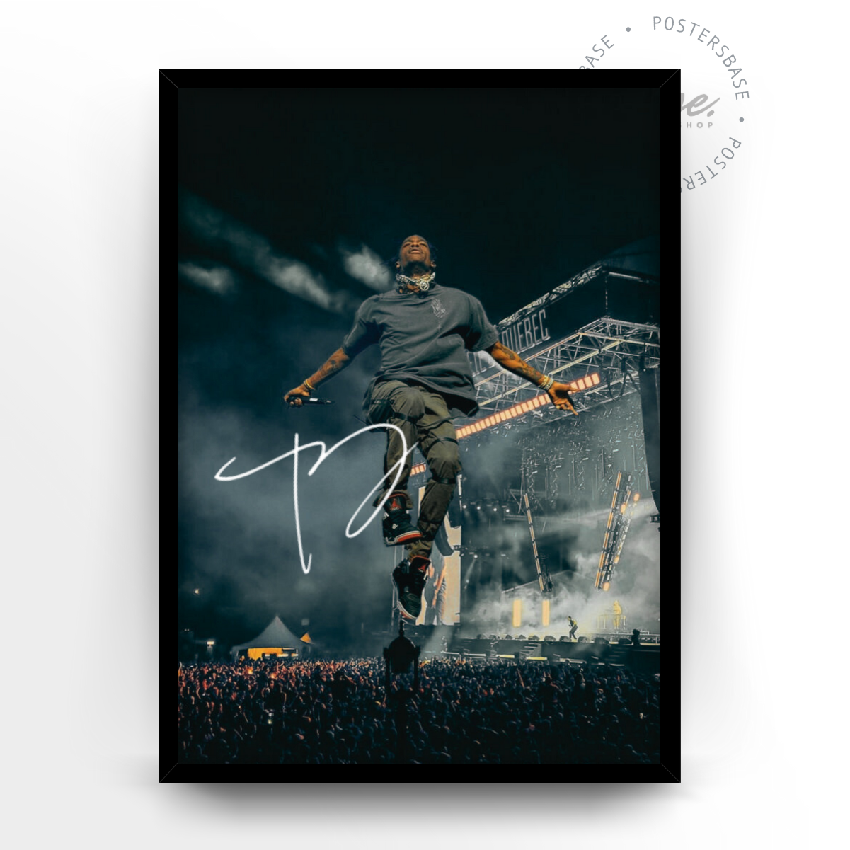 Travis Scott Concert Sign