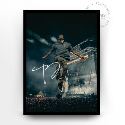 Travis Scott Concert Sign