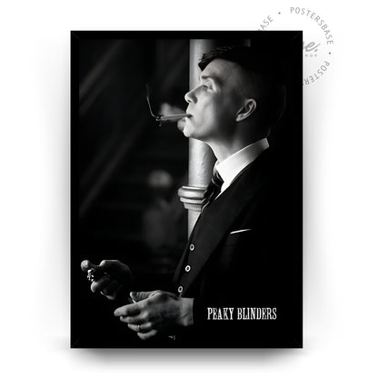 Peaky Blinders Thomas Shelby B&W