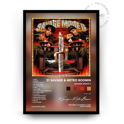 21 Savage x Metro Boomin 'Savage Mode II'