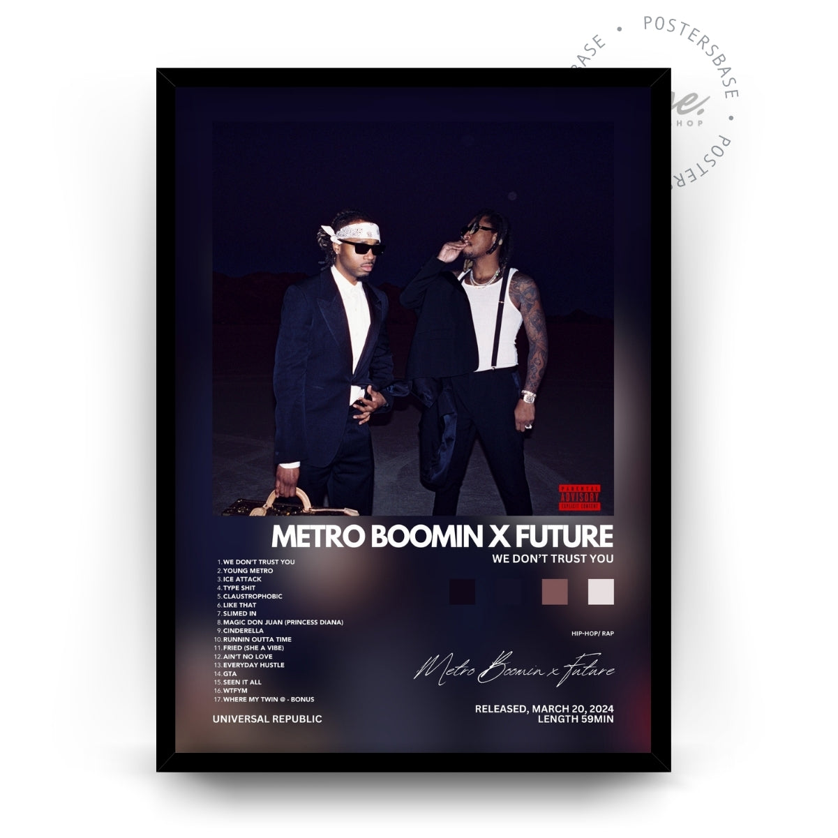 Metro Boomin x Future 'We Don't Trust You'