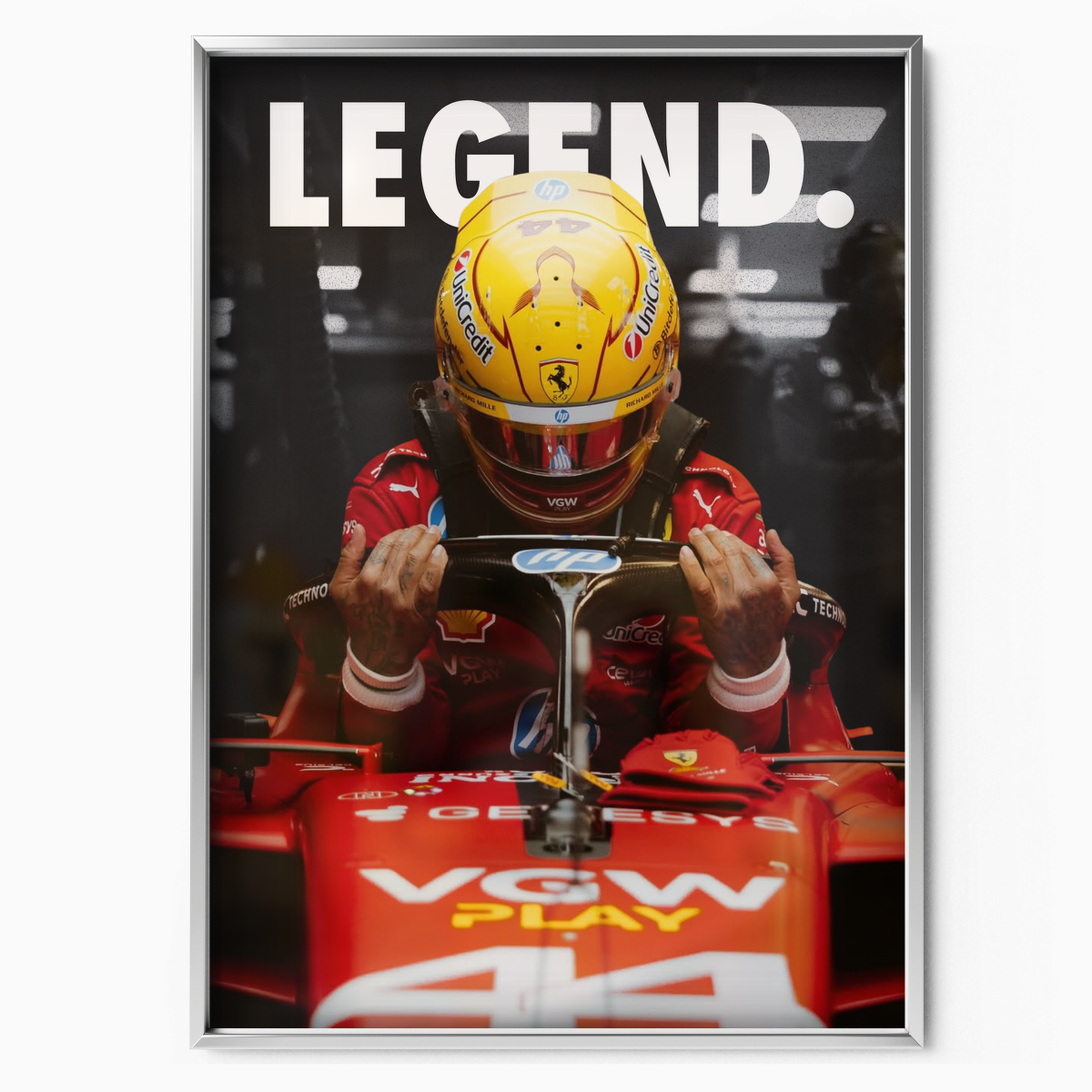 Lewis Hamilton X Ferrari 'legend'