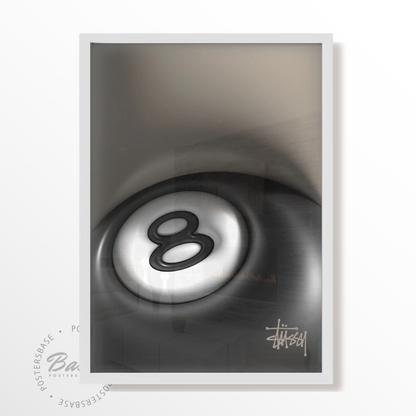STUSSY X 8BALL 3D