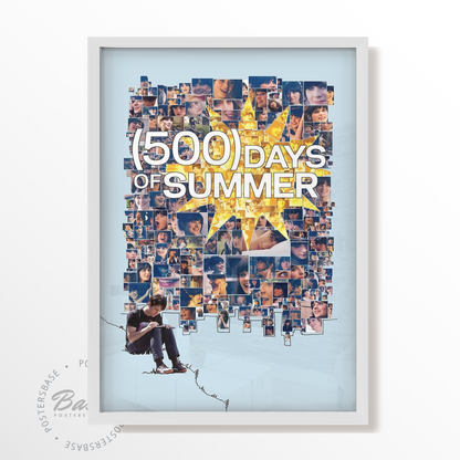 (500) Days of Summer Poster with White Frame