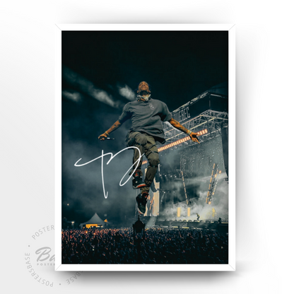 Travis Scott Concert Sign