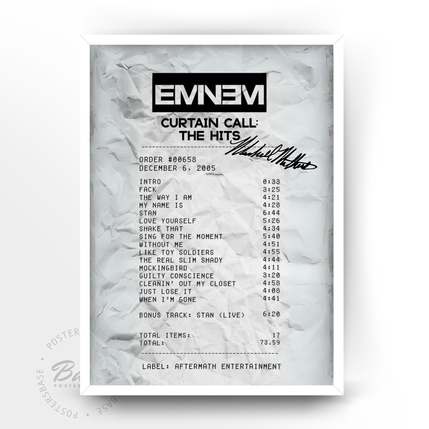 Eminem 'Curtain Call'