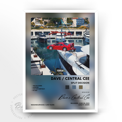 Dave x Central Cee 'Split Decision'