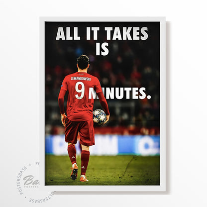 Lewandowski '9 minutes'