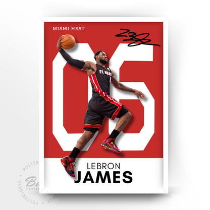 Lebron James x Miami Heat