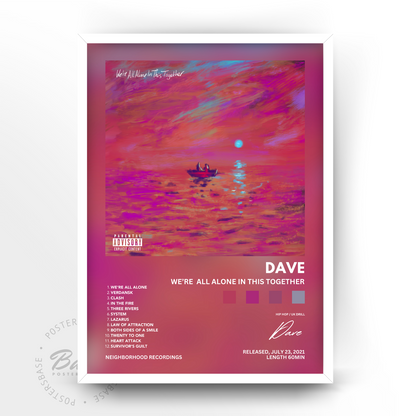 Dave 'We're all alone in this together'