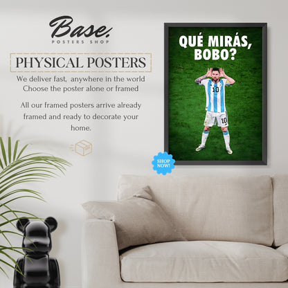 Messi 'Que Miras Bobo?'