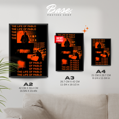 Kanye West Life of Pablo Orange