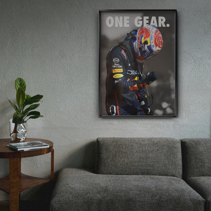 Max Verstappen 'one Gear'