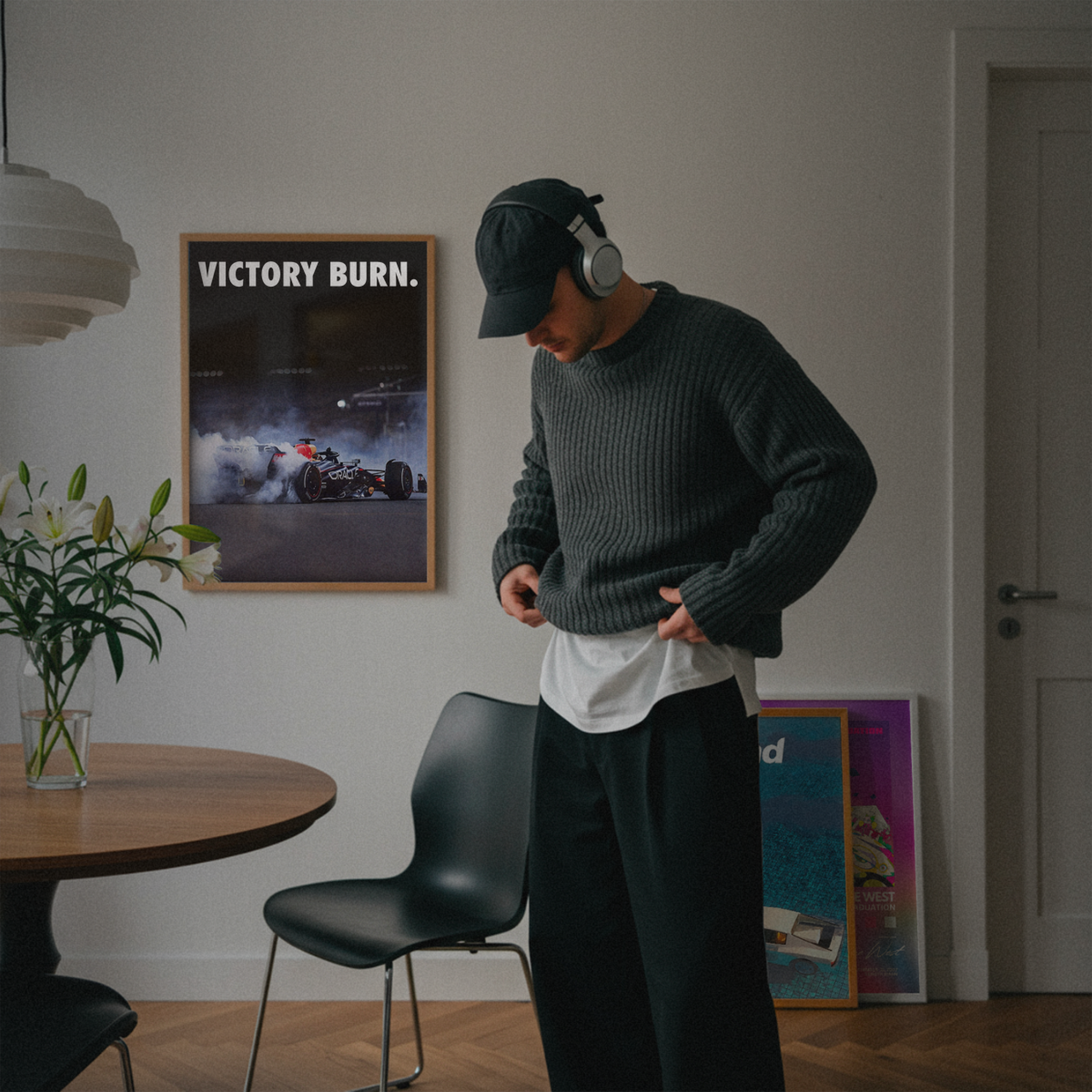 Max Verstappen 'victory Burn'