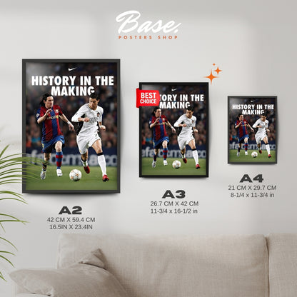 Messi x Ronaldo 'History in the making'