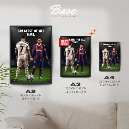 Messi x Ronaldo 'GOATS'