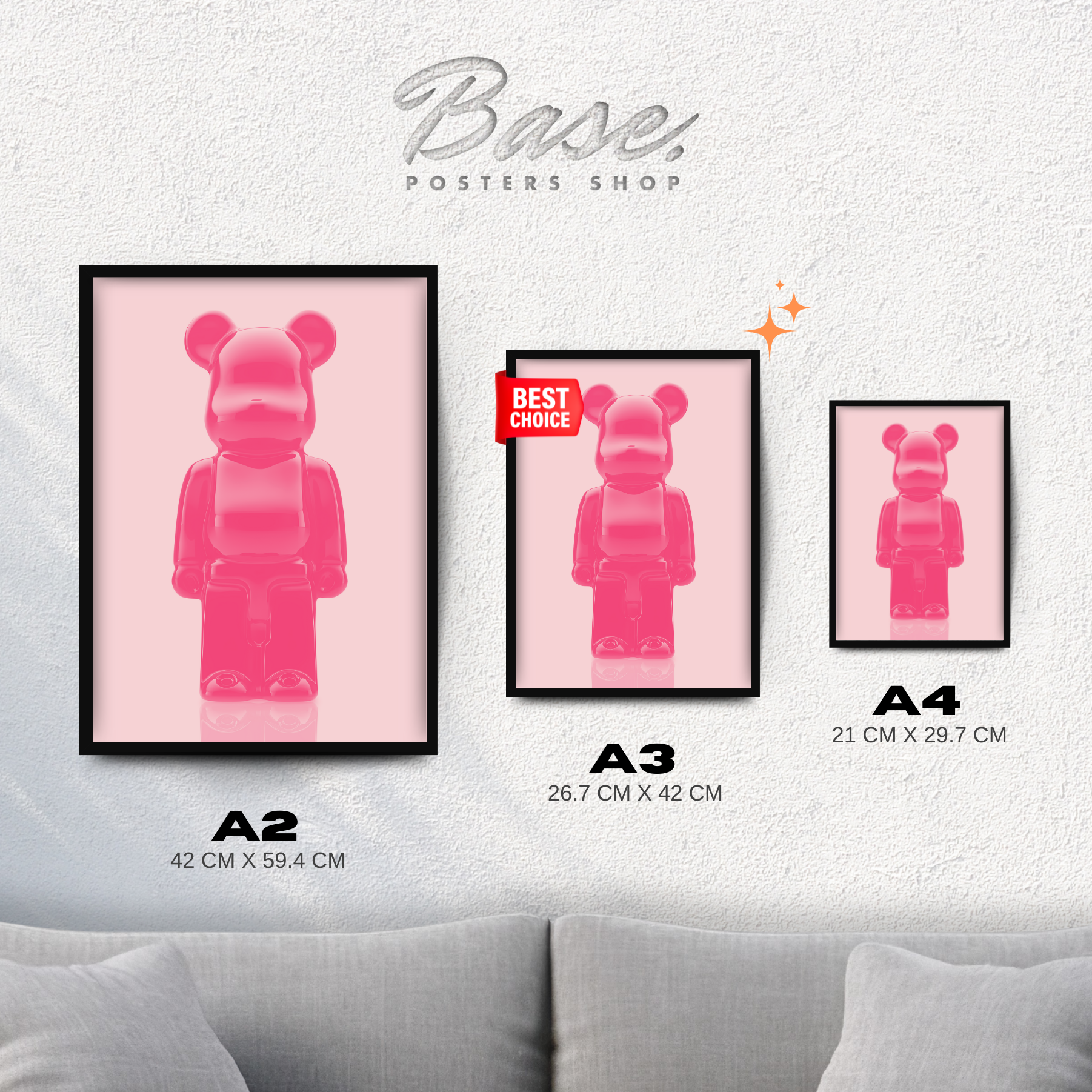 Bearbrick Pink